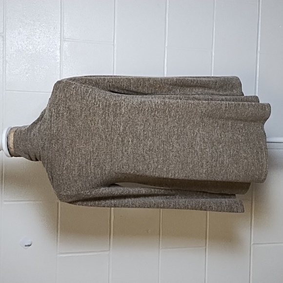 Balkan Brown Marled Fine Guage Knit Tunic Sweater - Picture 2 of 9